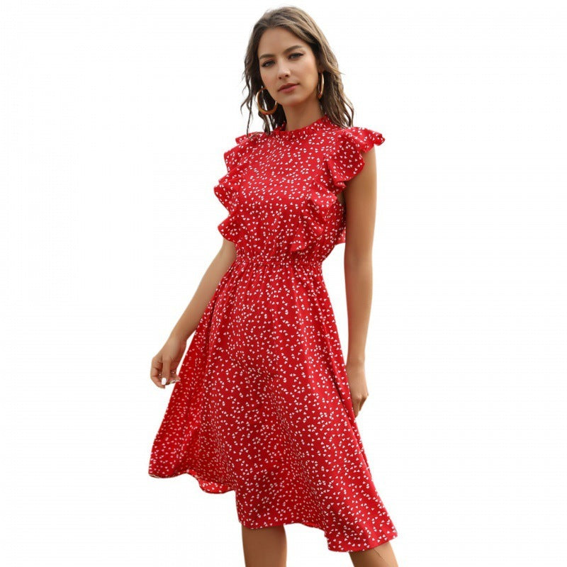Dames Zomer Chiffon Lange Maxi Jurk